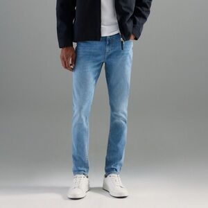 River Island Men’s Skinny Stretch Light Wash Blue Jeans Size 32/34